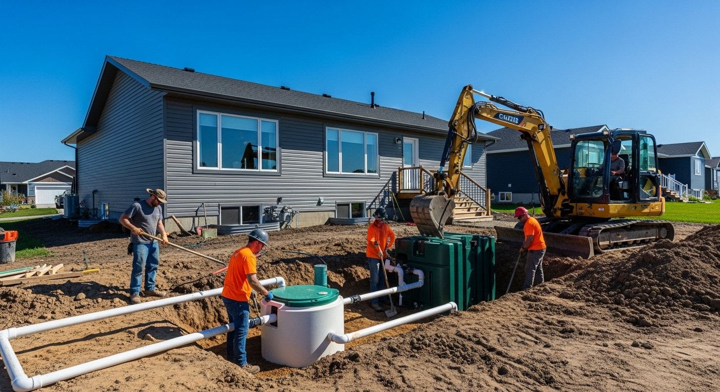 Do You Need a Plumber to Install a Septic System in Grande Prairie, Alberta